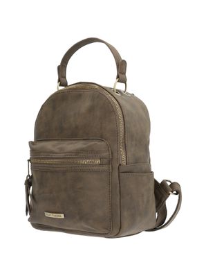 Mochila Ecocuero Mujer Craven Back Café Hush Puppies