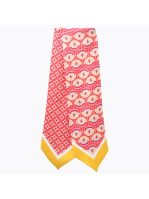 PAÑUELO SEDA MUJER SILK PRINTED SCARF MULTICOLOR HUSH PUPPIES