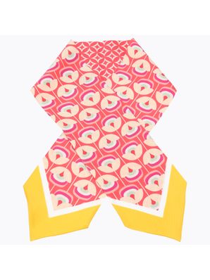 PAÑUELO SEDA MUJER SILK PRINTED SCARF MULTICOLOR HUSH PUPPIES