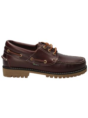 Zapato Cuero Hombre New Rocky Iv Café Oscuro Rockford