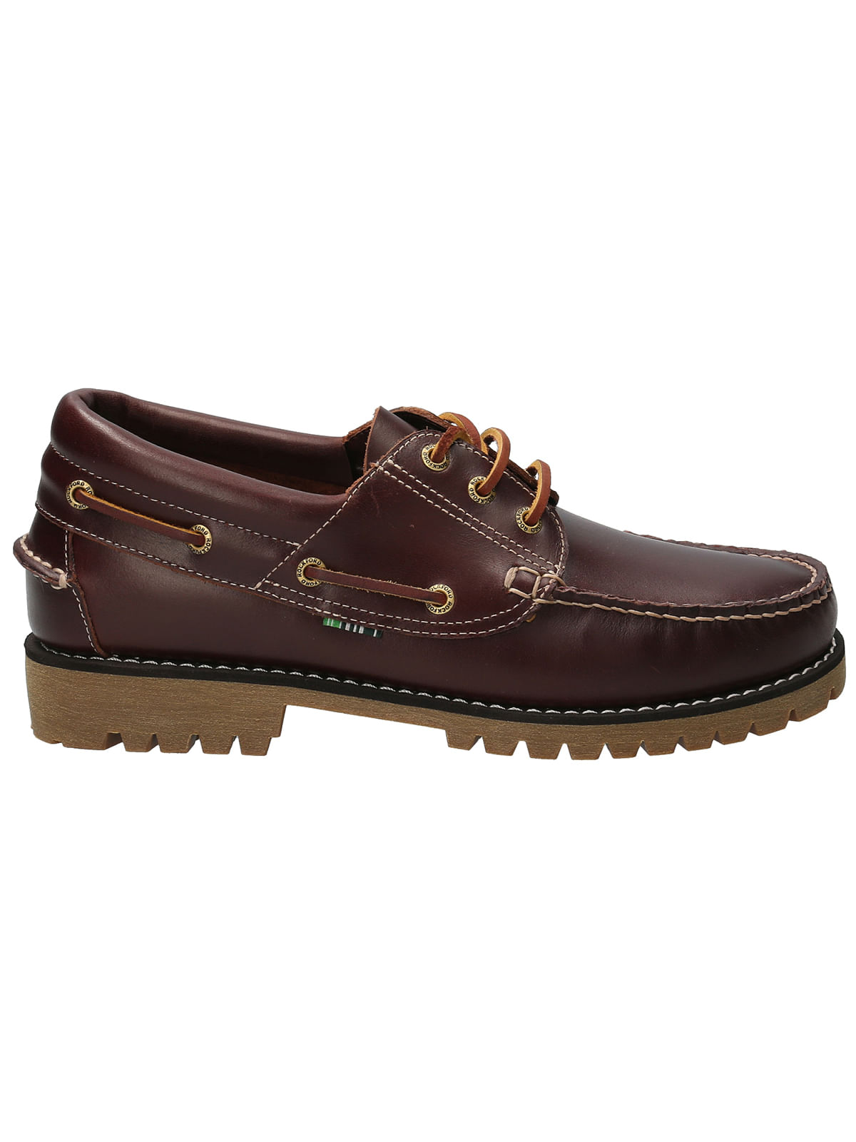 Mocasín Cuero Hombre New Rocky IV Café Oscuro Rockford