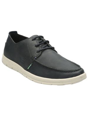 Zapato Cuero Hombre Adam Azul Rockford