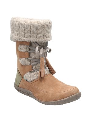 Bota Cuero Mujer New Tahoe Café Claro Rockford