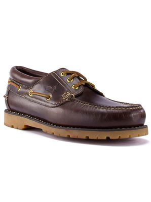 Zapato Cuero Hombre New Rocky IIII Café Rockford
