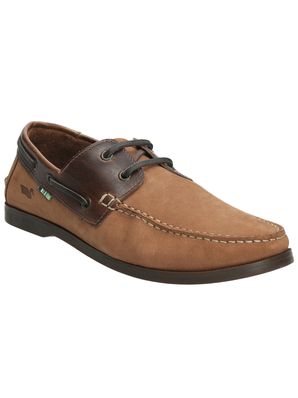 Zapato Cuero Hombre Costa Café Claro Rockford