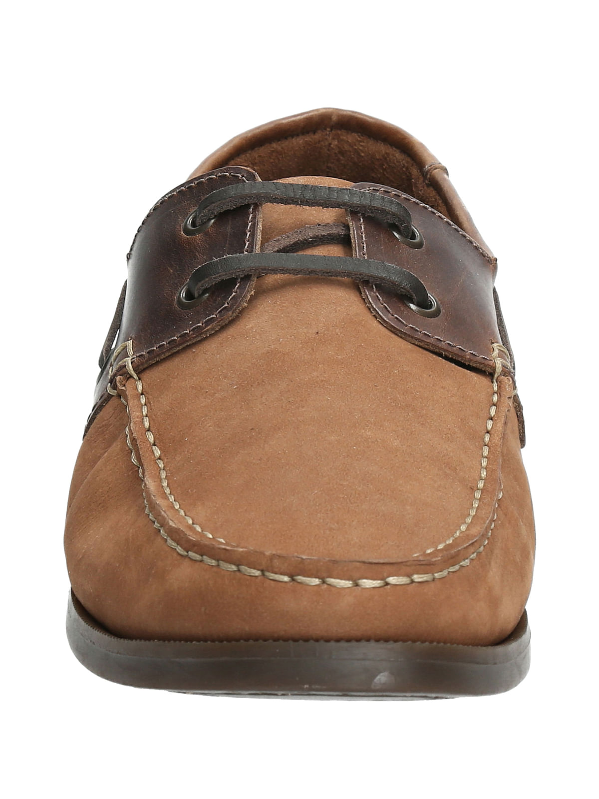 Zapato Cuero Hombre Costa Café Claro Rockford