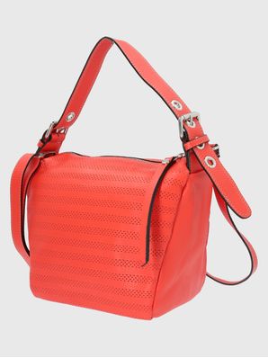 Cartera Cuero Mujer Vera Bag Naranjo Hush Puppies