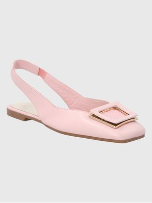 Zapato Cuero Mujer Gavia Rosado