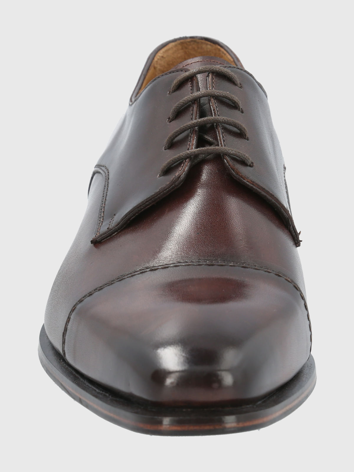 ZAPATO VESTIR CUERO FIANO CAFÉ OSCURO