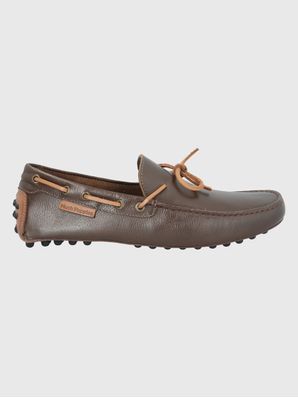 Mocasin Cuero Hombre Oley Café Oscuro