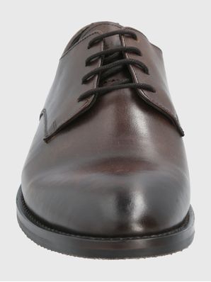 Zapato Vestir Cuero Hombre Anola Café Oscuro