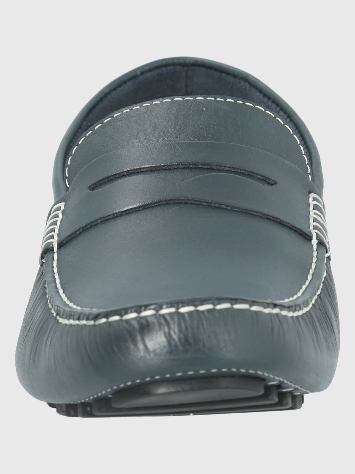 MOCASIN CUERO LOTUS AZUL OSCURO