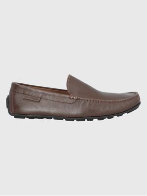 Mocasin Cuero Hombre Blumenau Café Oscuro