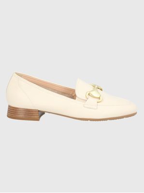 Mocasin Pasturo Mujer Blanco