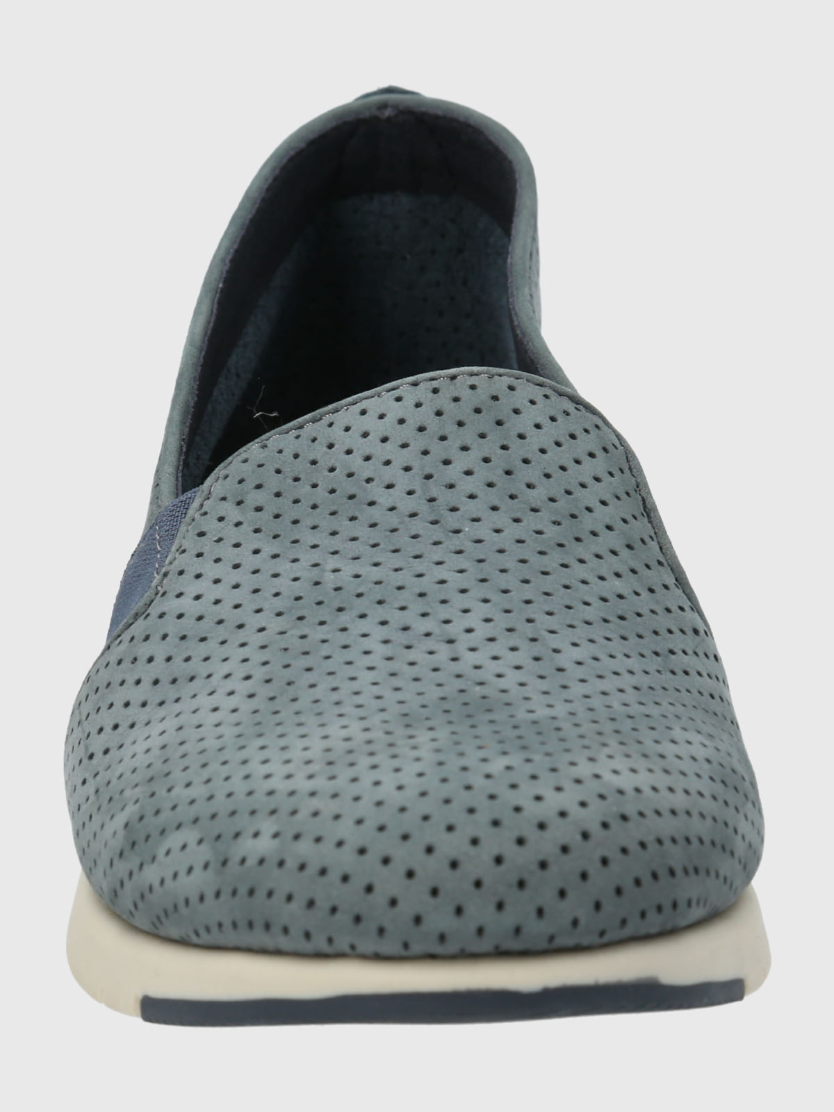 SLIP ON CUERO FAST ACTION AZUL