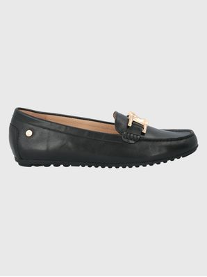 Mocasin Cuero Mujer Lesquin Negro