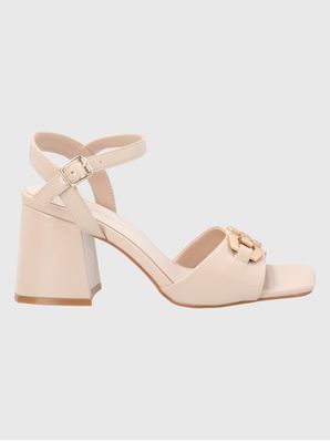 Sandalia Vestirforli Mujer Beige