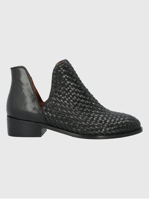 Botin Cuero Mujer Vitoria Negro