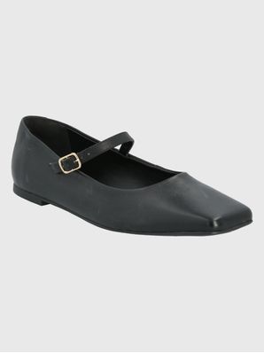 Ballerina Cuero Mujer Lovere Negro