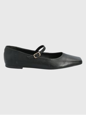Ballerina Cuero Mujer Lovere Negro