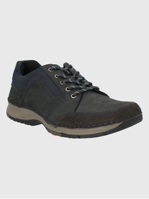 Zapato Cuero Hombre Darren Azul Oscuro