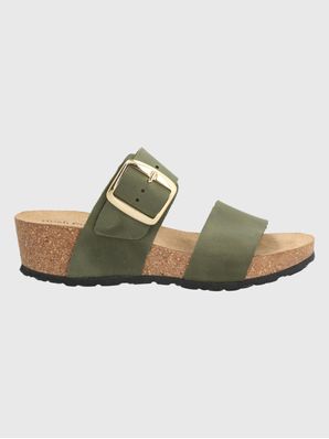Sandalia Cuero Mujer Fusino Militar