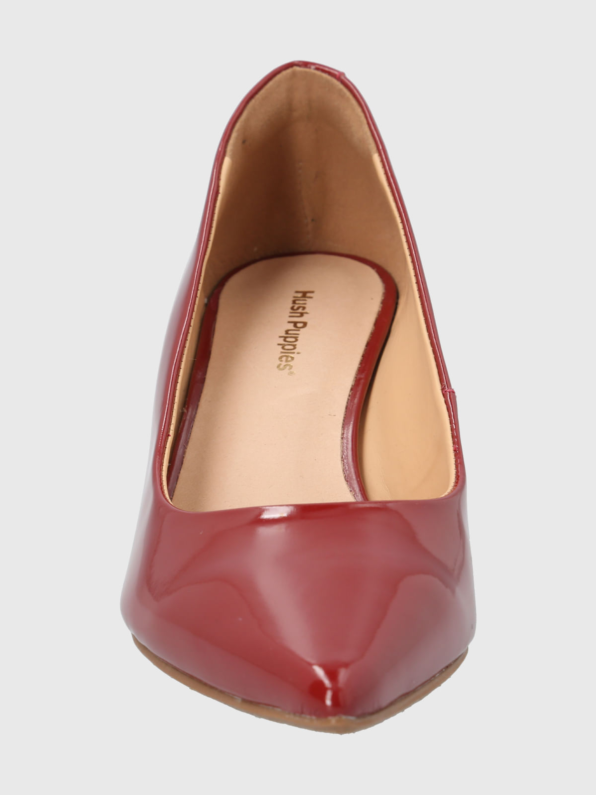 ZAPATO CUERO NORA ROJO