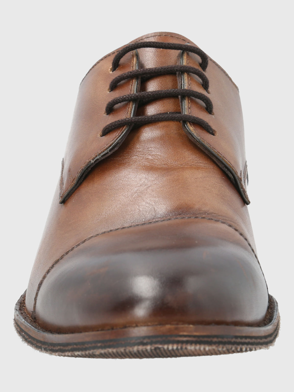 ZAPATO VESTIR CUERO WARREN CAFÉ CLARO