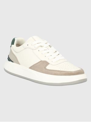 Zapatilla Cuero Hombre Mozze Blanco