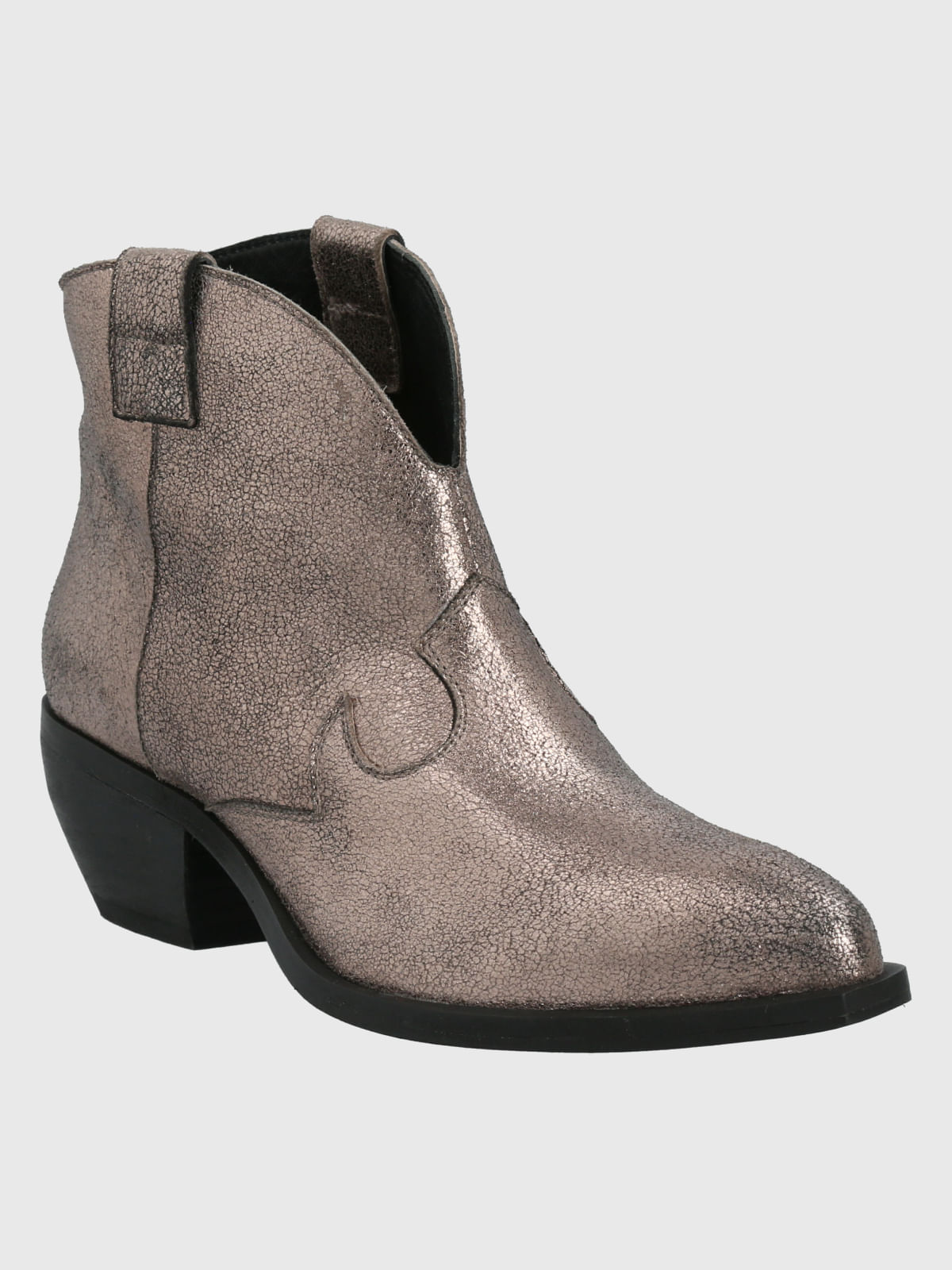 BOTIN VAQUERO CUERO NANDRIN GRIS