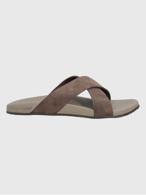 Sandalia Panto Hombre Café Oscuro