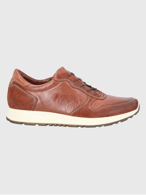 Zapatilla Cuero Hombre Paramus Café