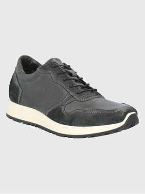 Zapatilla Cuero Hombre Paramus Negro
