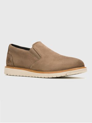 Slip On Cuero Hombre Jenson Slip Café