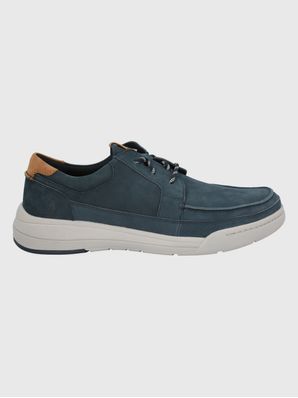 Zapato Cuero Hombre Fontier Azul Oscuro