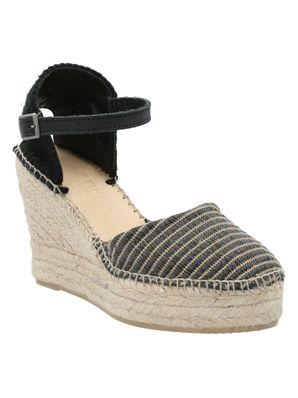 Alpargata Algodón Orgánico Mujer Petuni Negro Rockford