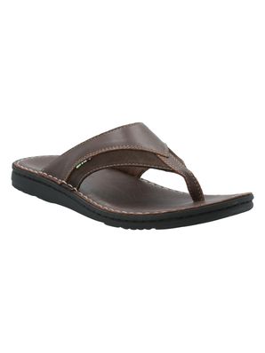 Sandalia Cuero Hombre Curt Café Rockford