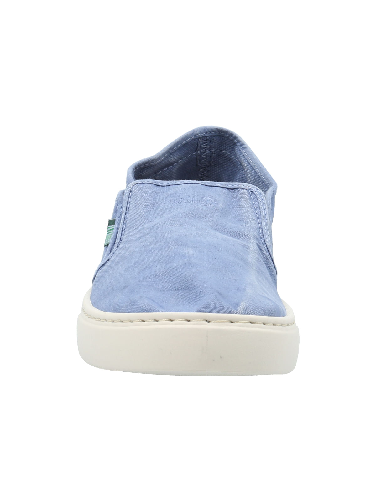 Zapatilla Algodón Orgánico Hombre Kea Celeste Rockford