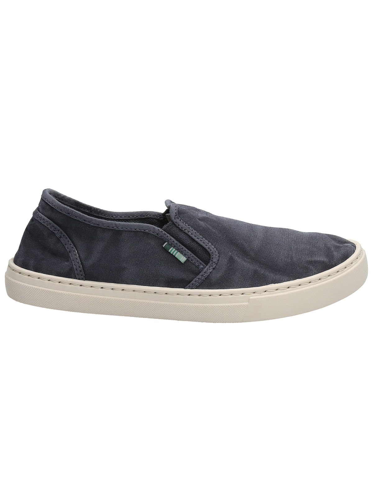 Zapatilla Algodón Orgánico Hombre Kea Azul Rockford