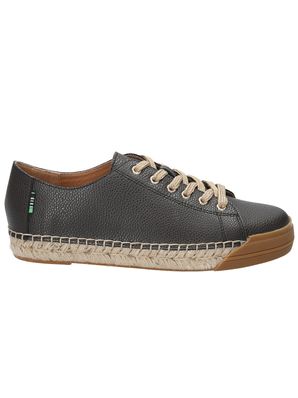 Zapatilla Cuero Mujer Fontaine Gris Oscuro Rockford