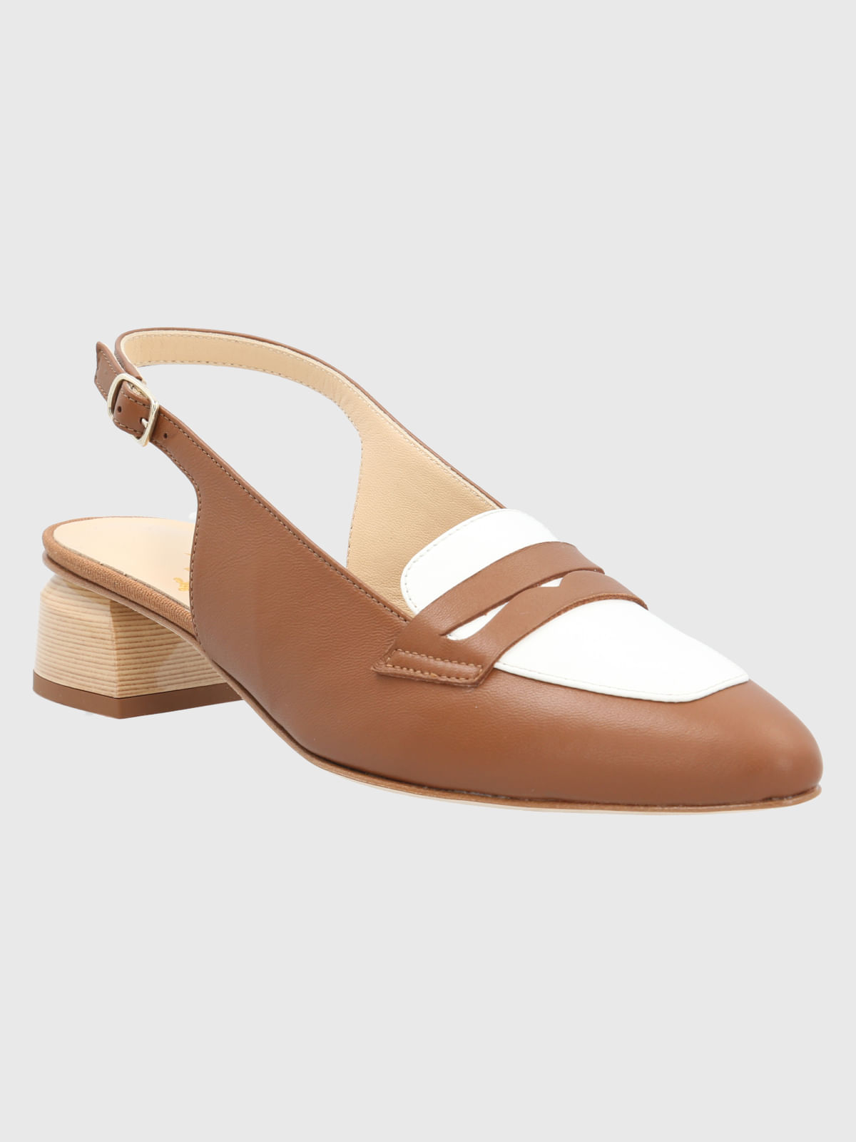 Zapato Brunate Cuero Giada Café