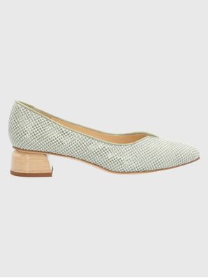 Zapato Brunate Cuero Mujer Corinna Verde Claro
