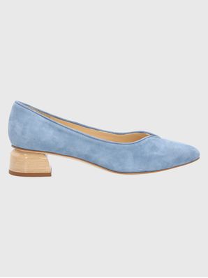 Zapato Brunate Cuero Mujer Corinna Celeste