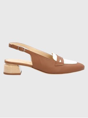 Zapato Brunate Cuero Mujer Giada Café