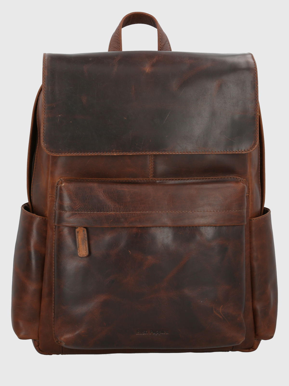 Mochila Cuero Hombre St Rainhill Back Café Hush Puppies