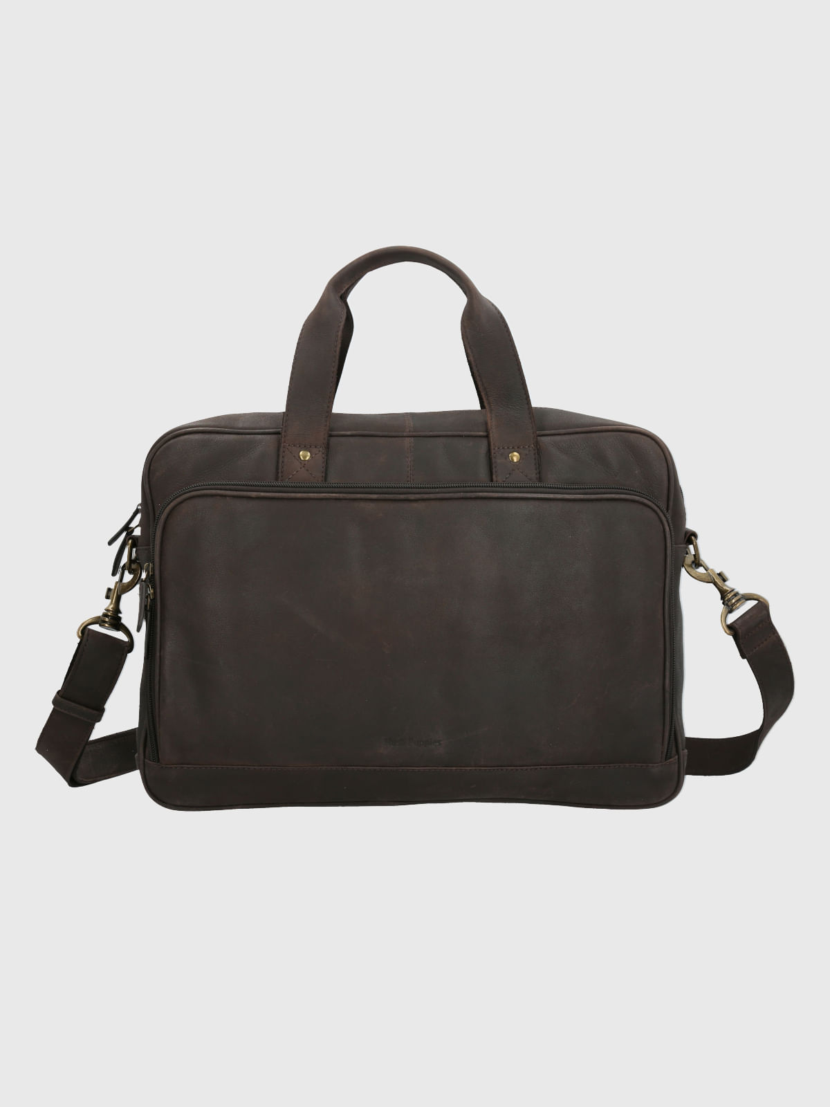 Maletin Cuero Hombre Th Redditch Café Hush Puppies