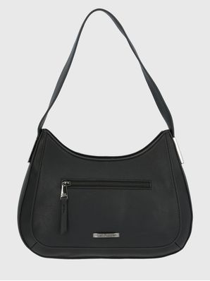 Cartera Ecocuero Mujer Dogher Hobo Negro Hush Puppies