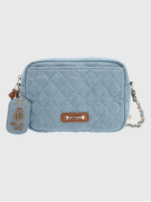 Cartera Ecocuero Mujer Joyce Cross Azul Hush Puppies