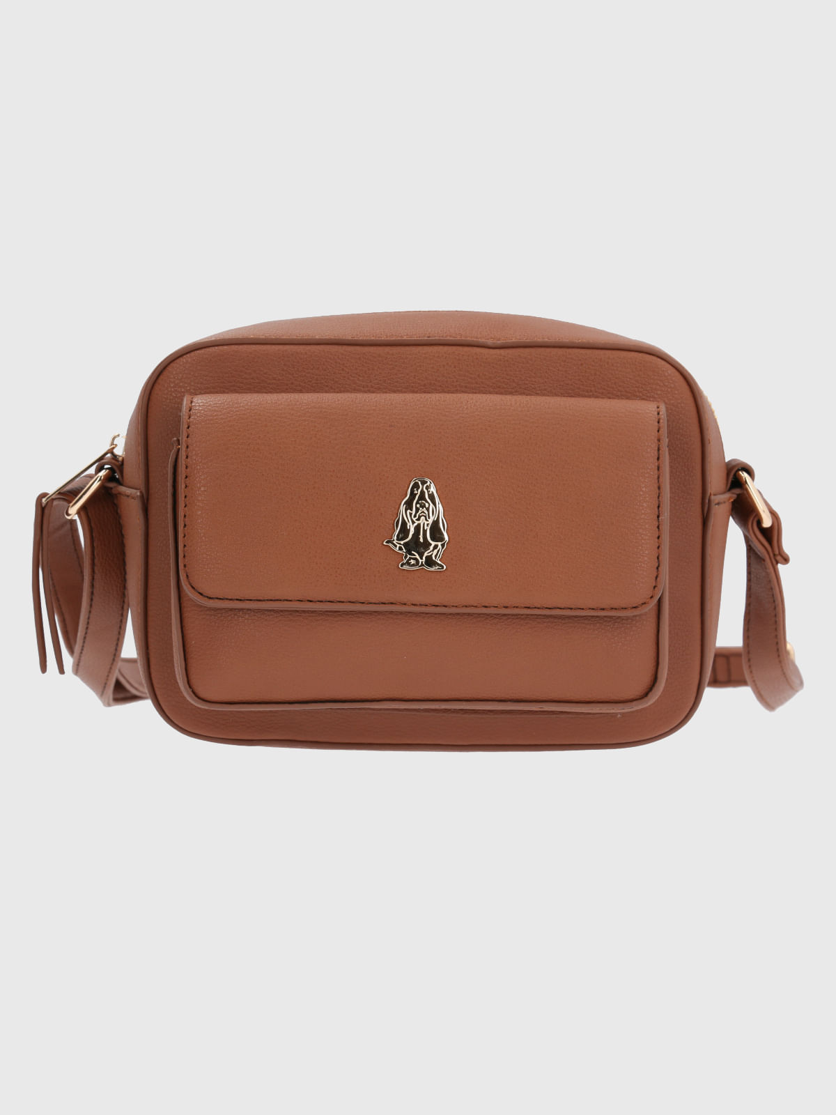 Cartera Ecocuero Mujer Dogan Cross Café Hush Puppies