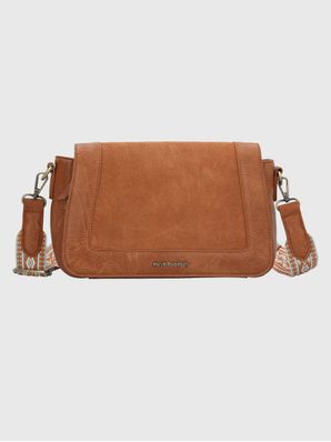 Cartera Ecocuero Mujer Luck Cross Café Hush Puppies